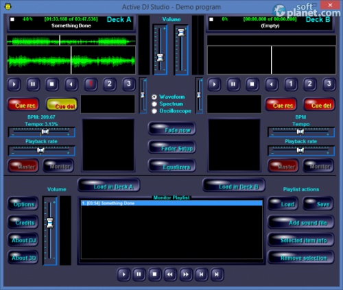 Active MP3 DJ Studio 6.4 Active MP3 DJ Studio 6.4