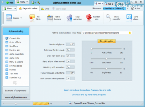 AlphaControls 9.01 AlphaControls 9.01