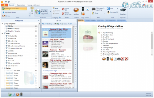 Audio-CD-Archiv v7 7.10.727 Audio-CD-Archiv v7 7.10.727