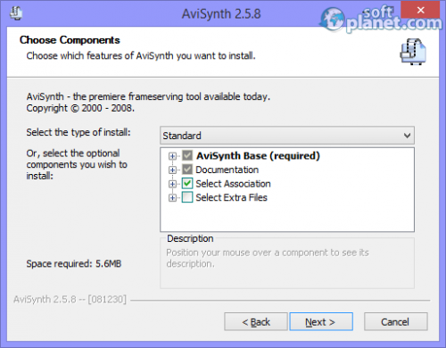 AviSynth 2.5.8 AviSynth 2.5.8