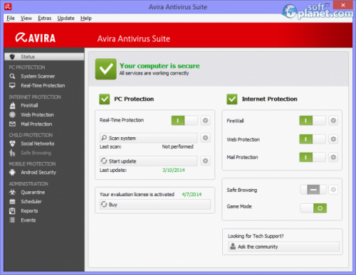 Avira Antivirus Suite 14.0.4.672 Avira Antivirus Suite 14.0.4.672