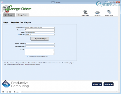 Change Printer Plug-in 4.0.3.0 Change Printer Plug-in 4.0.3.0