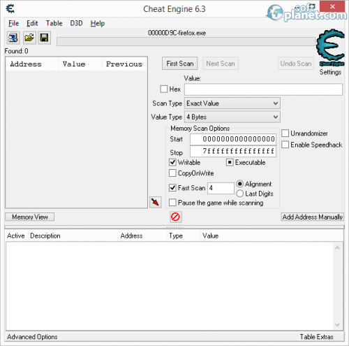 Cheat Engine 6.4 Cheat Engine 6.4