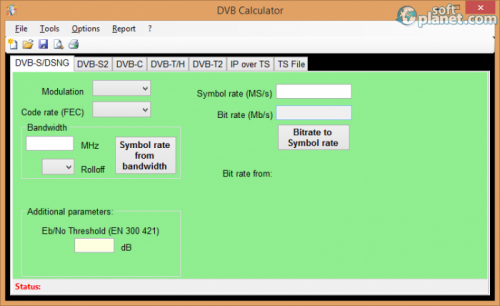 DVB Calculator 4.1.2.0 DVB Calculator 4.1.2.0