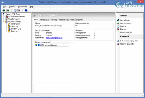 Diafaan SMS Server 2.1.4.0 Diafaan SMS Server 2.1.4.0