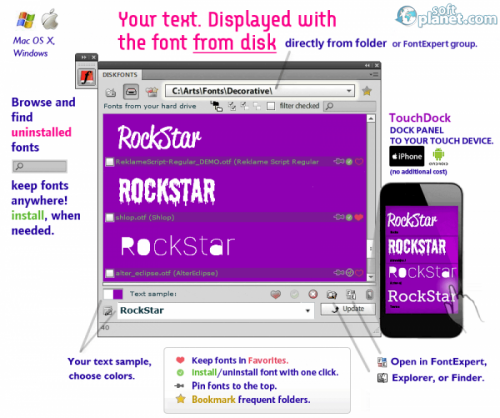 DiskFonts font viewer and manager 1.2 DiskFonts font viewer and manager 1.2