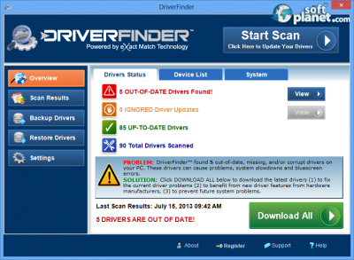 DriverFinder 3.5.0 DriverFinder 3.5.0
