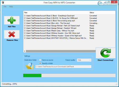 Free Easy M4A to MP3 Converter 1.0 Free Easy M4A to MP3 Converter 1.0