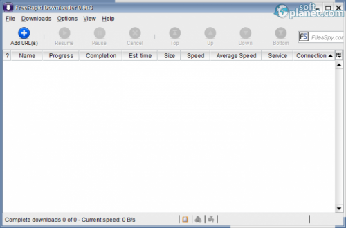 FreeRapid Downloader 0.9u4 FreeRapid Downloader 0.9u4