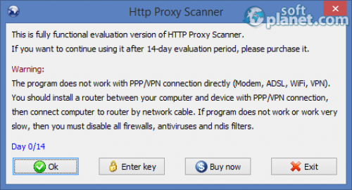 HTTP Proxy Scanner 1.6.0 HTTP Proxy Scanner 1.6.0