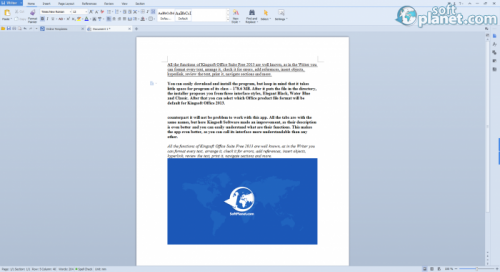 Kingsoft Office Suite Free 2013 9.1.0.4550 Kingsoft Office Suite Free 2013 9.1.0.4550