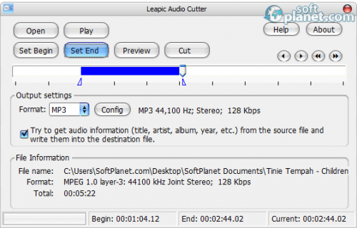 Leapic Audio Cutter 5.0 Leapic Audio Cutter 5.0