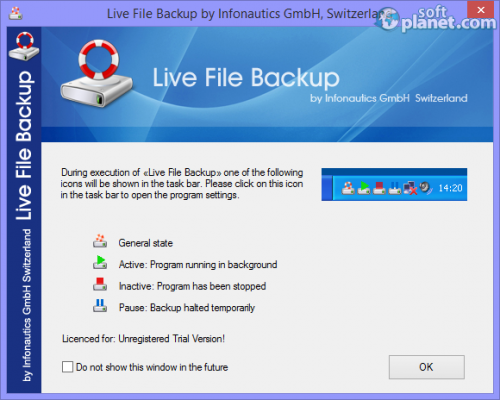 Live File Backup 2.12 Live File Backup 2.12