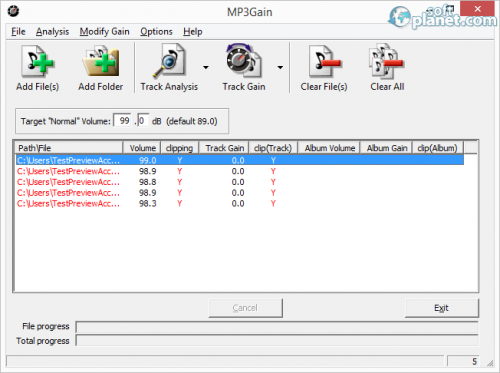 MP3Gain 1.2.5 MP3Gain 1.2.5
