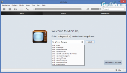 Minitube 2.1.6 Minitube 2.1.6