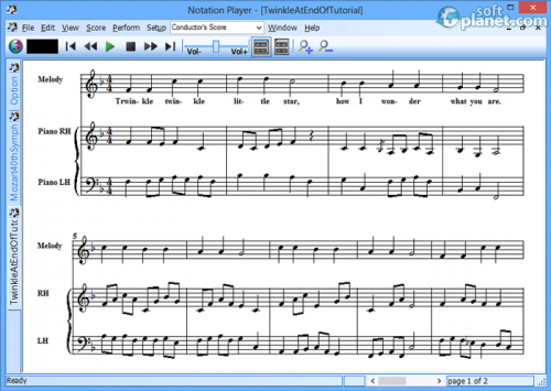 Notation Player 2.6.3 Notation Player 2.6.3