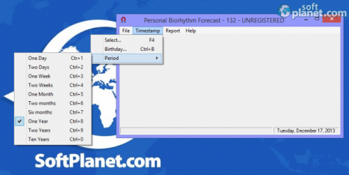 Personal Biorhythm Forecast 1.2.3576 Personal Biorhythm Forecast 1.2.3576