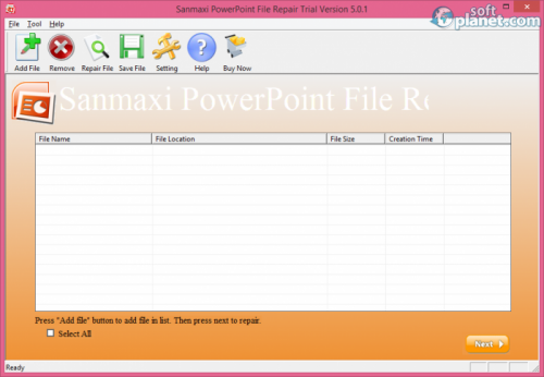 PowerPoint File Repair 5.0.1 PowerPoint File Repair 5.0.1