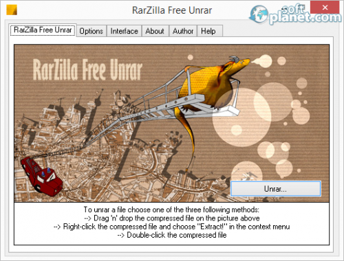 RarZilla Free Unrar 6.50 RarZilla Free Unrar 6.50