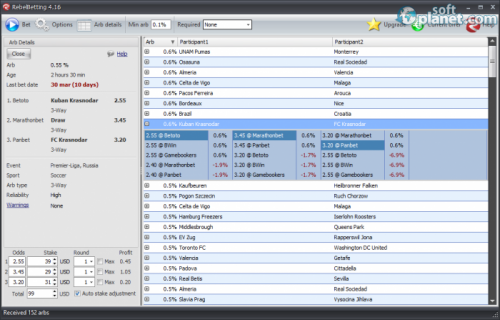 RebelBetting 5.2 RebelBetting 5.2