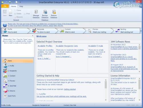 SmartSerialMail Enterprise 6.3.2 SmartSerialMail Enterprise 6.3.2