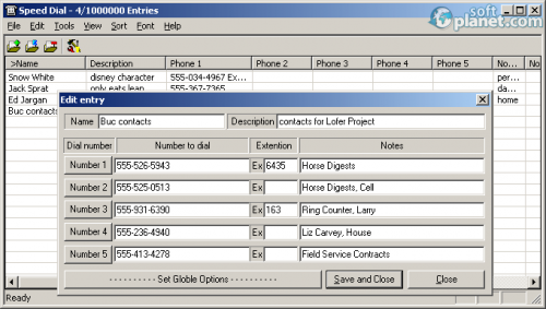 Speed Dial 13.11.01 Speed Dial 13.11.01