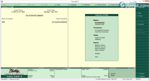 TallyERP 9 4.61 TallyERP 9 4.61