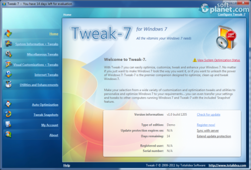 Tweak-7 1.0.1205 Tweak-7 1.0.1205