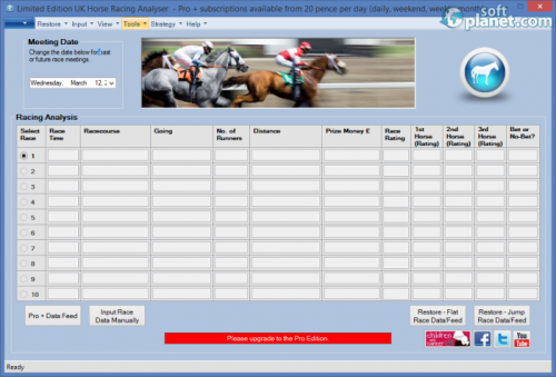 UK Horse Racing Analyser 1.2.3.1 UK Horse Racing Analyser 1.2.3.1