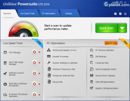Uniblue PowerSuite Lite 2014 4.3.1.0 Uniblue PowerSuite Lite 2014 4.3.1.0