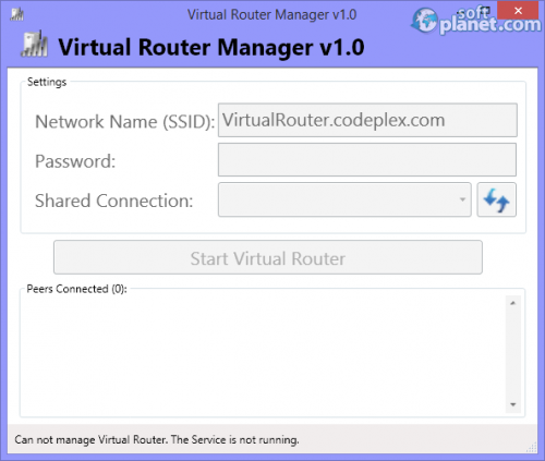 Virtual Router Manager 1.0 Virtual Router Manager 1.0