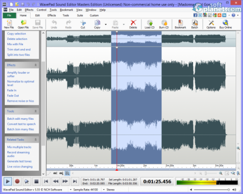 WavePad Sound Editor 6.11 WavePad Sound Editor 6.11