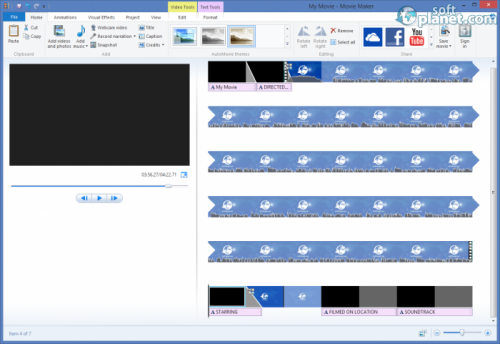 Windows Movie Maker 2012 Build 16.4 Windows Movie Maker 2012 Build 16.4