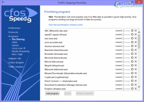 cFosSpeed 9.60 Build 2114 cFosSpeed 9.60 Build 2114