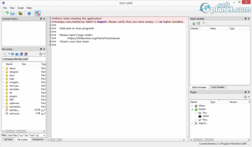 itom 1.0.13 itom 1.0.13