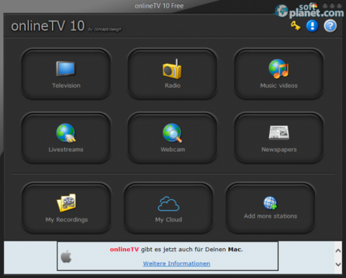 onlineTV Free 10.6.0.0 onlineTV Free 10.6.0.0